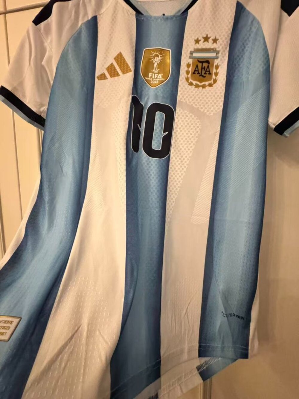 adidas Argentina Soccer Jersey Blue White Size S - Picture 9 of 9